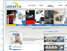 Tablet Screenshot of ditelva.com